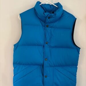 L.L. Bean Blue Puffer Vest